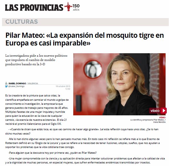 Imagen pilar mateo mosquito
