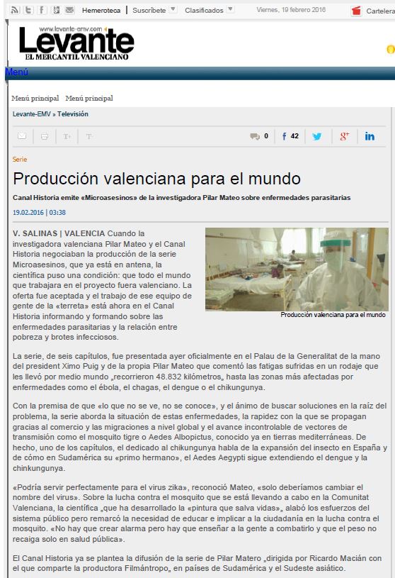 imagen Produccion valenciana para el mundo